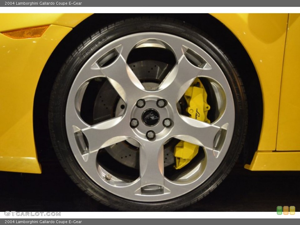 2004 Lamborghini Gallardo Coupe E-Gear Wheel and Tire Photo #100156234