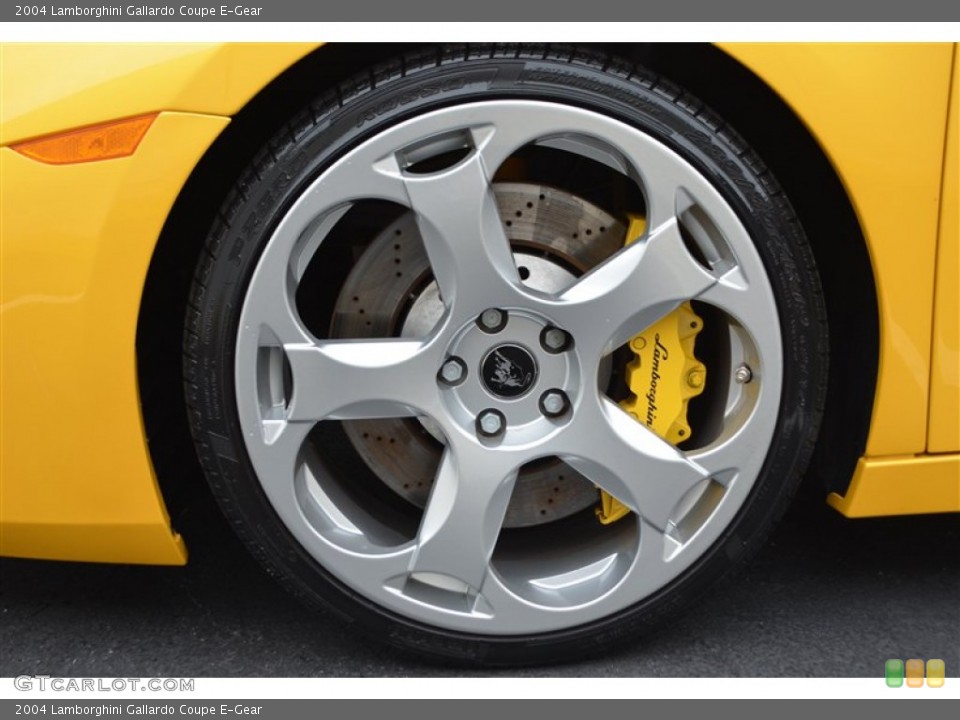 2004 Lamborghini Gallardo Coupe E-Gear Wheel and Tire Photo #100156282