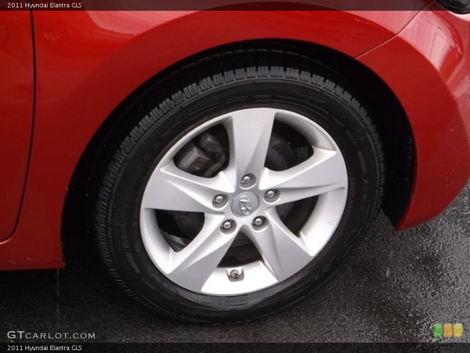 2011 Hyundai Elantra GLS Wheel and Tire Photo #100161243