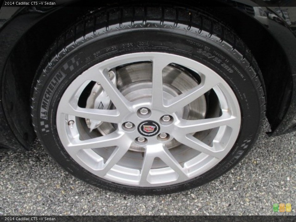 2014 Cadillac CTS -V Sedan Wheel and Tire Photo #100161744