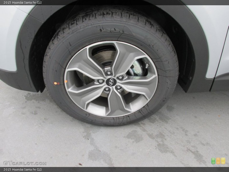 2015 Hyundai Santa Fe GLS Wheel and Tire Photo #100165464