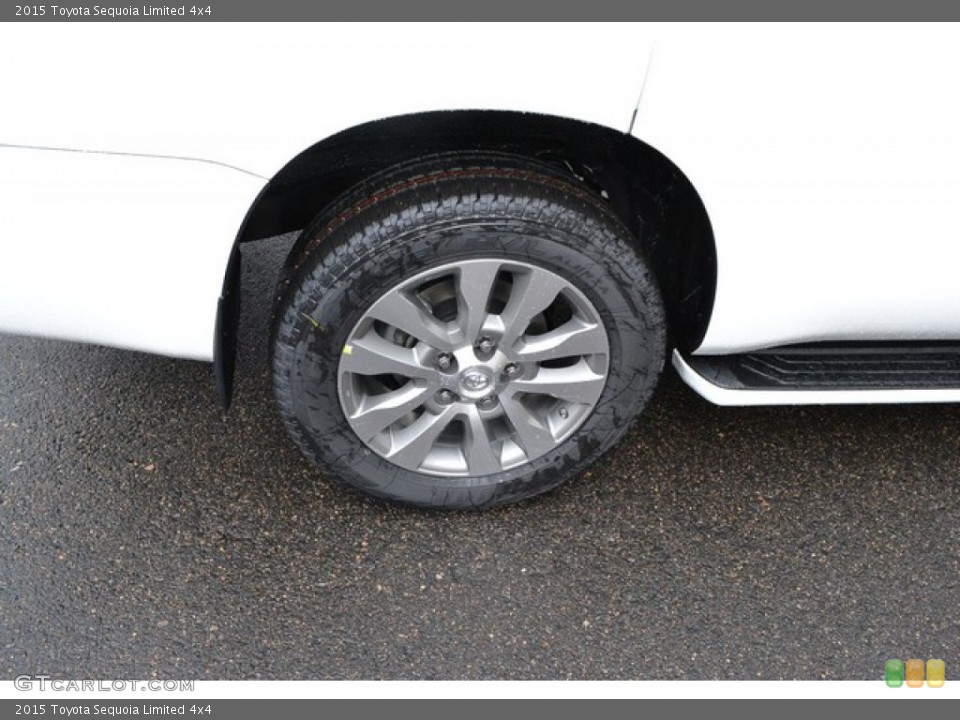 2015 Toyota Sequoia Limited 4x4 Wheel and Tire Photo #100192454