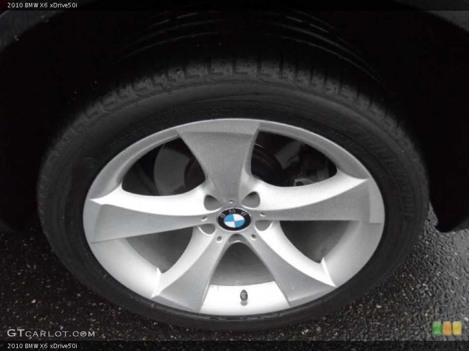 2010 BMW X6 xDrive50i Wheel and Tire Photo #100197440