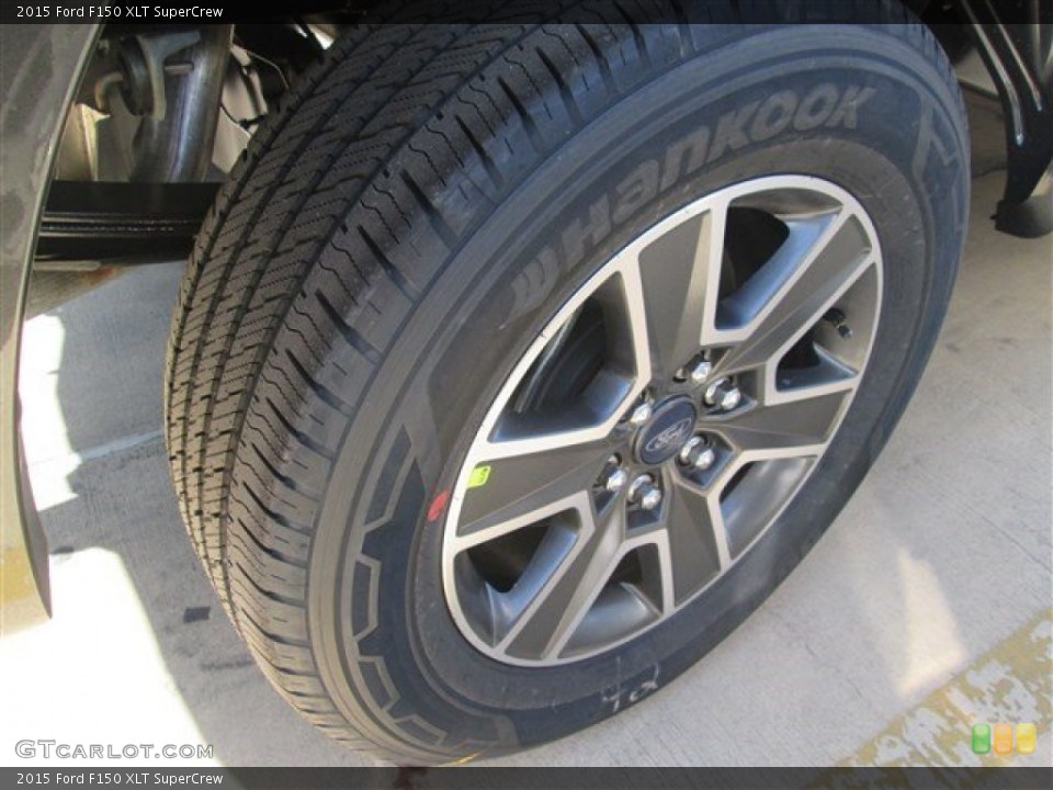 2015 Ford F150 XLT SuperCrew Wheel and Tire Photo #100198184