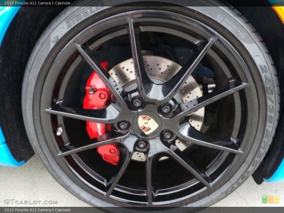 2013 Porsche 911 Carrera S Cabriolet Wheel and Tire Photo #100220126