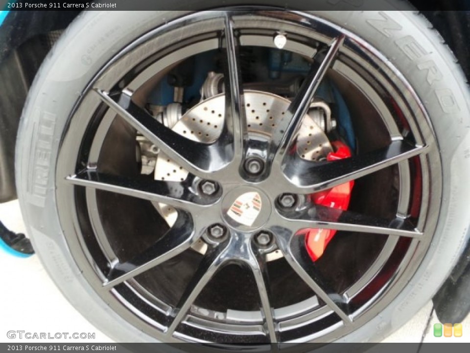 2013 Porsche 911 Carrera S Cabriolet Wheel and Tire Photo #100220147