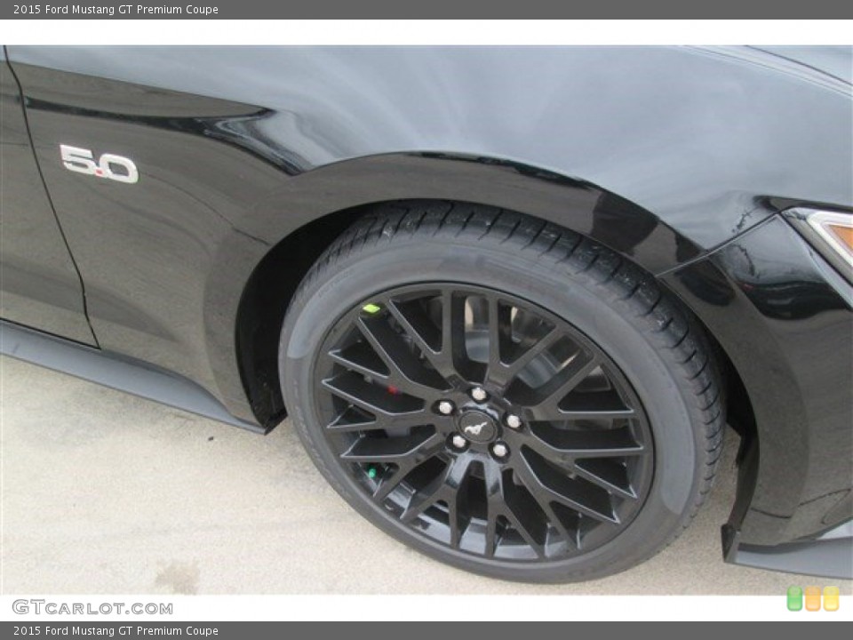 2015 Ford Mustang GT Premium Coupe Wheel and Tire Photo #100233650