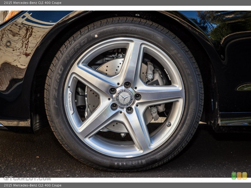 2015 Mercedes-Benz CLS 400 Coupe Wheel and Tire Photo #100238441