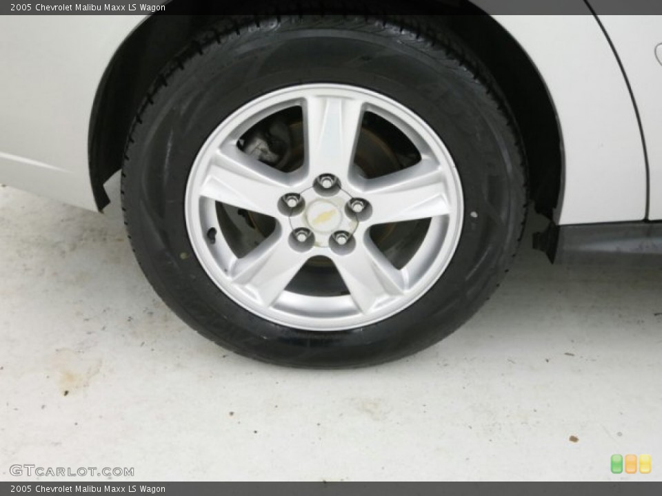 2005 Chevrolet Malibu Maxx LS Wagon Wheel and Tire Photo #100256448