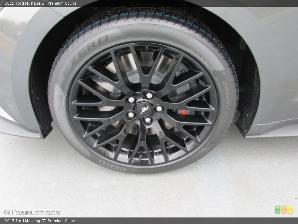 2015 Ford Mustang GT Premium Coupe Wheel and Tire Photo #100281121