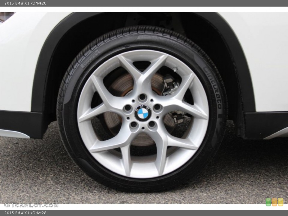 2015 BMW X1 xDrive28i Wheel and Tire Photo #100292994