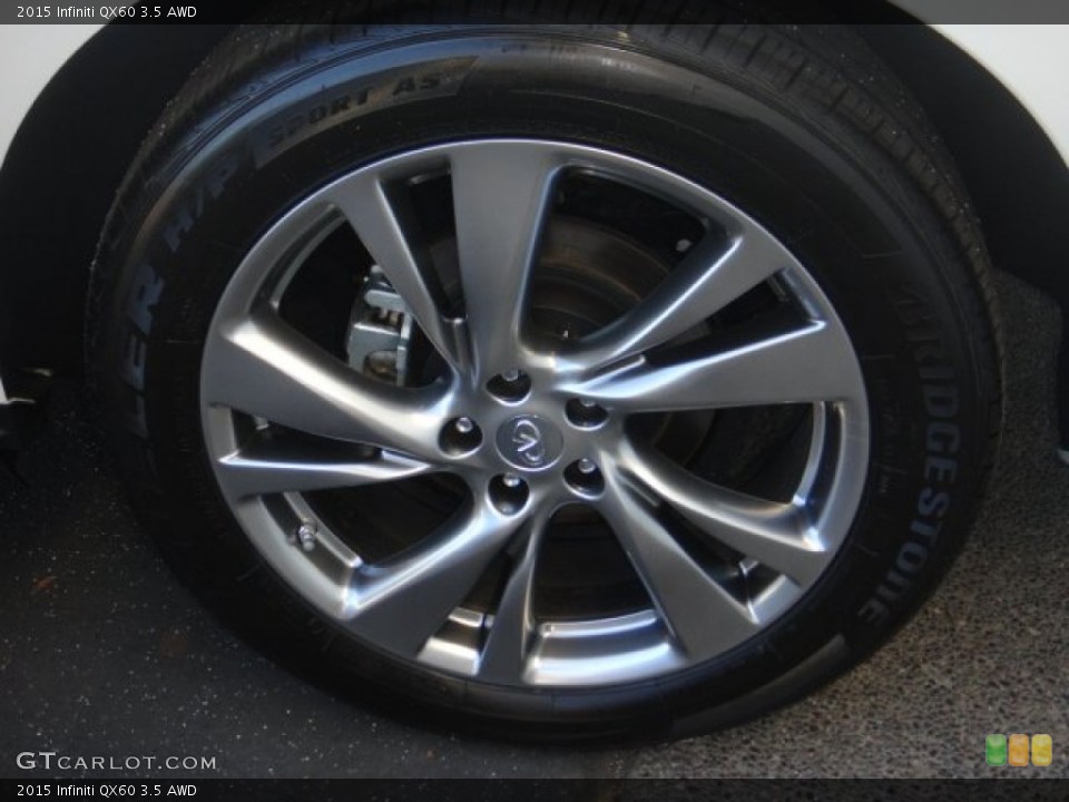 2015 Infiniti QX60 3.5 AWD Wheel and Tire Photo #100293200