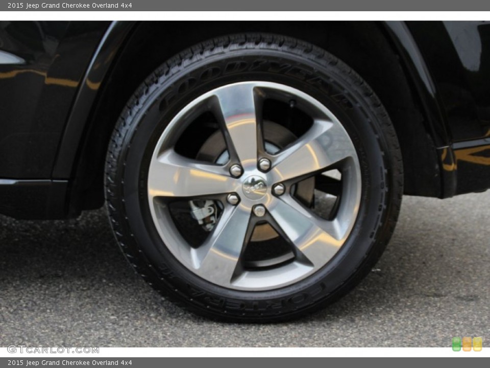 2015 Jeep Grand Cherokee Overland 4x4 Wheel and Tire Photo #100297200