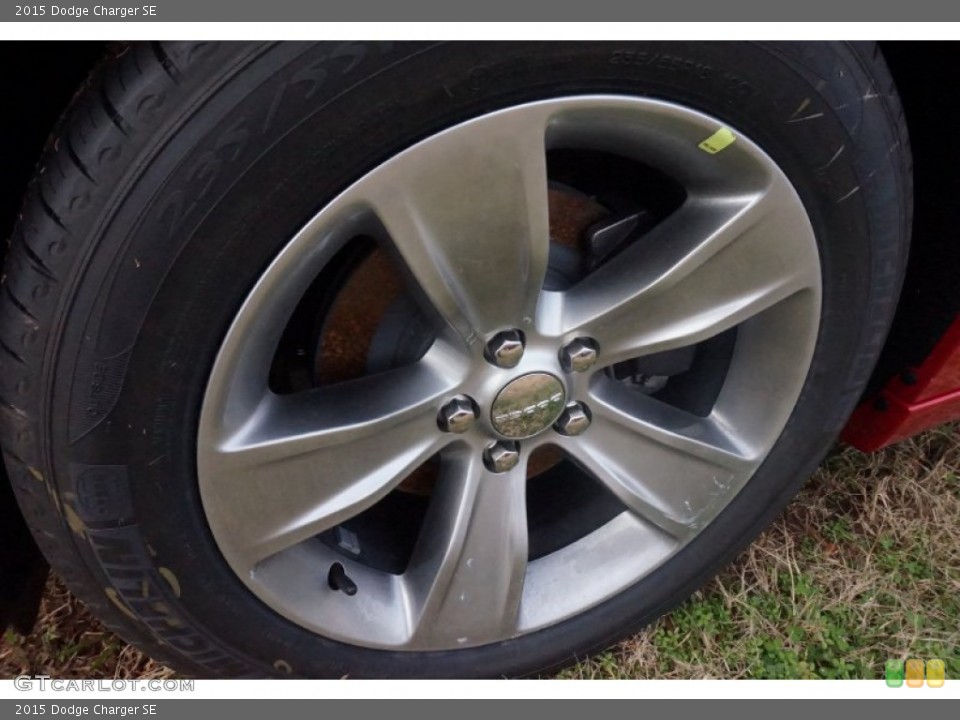 2015 Dodge Charger SE Wheel and Tire Photo #100301571