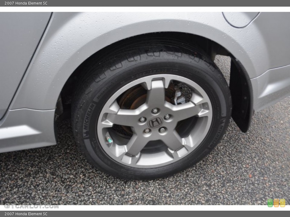 2007 Honda Element SC Wheel and Tire Photo #100309551