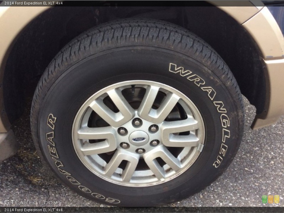 2014 Ford Expedition EL XLT 4x4 Wheel and Tire Photo #100313775
