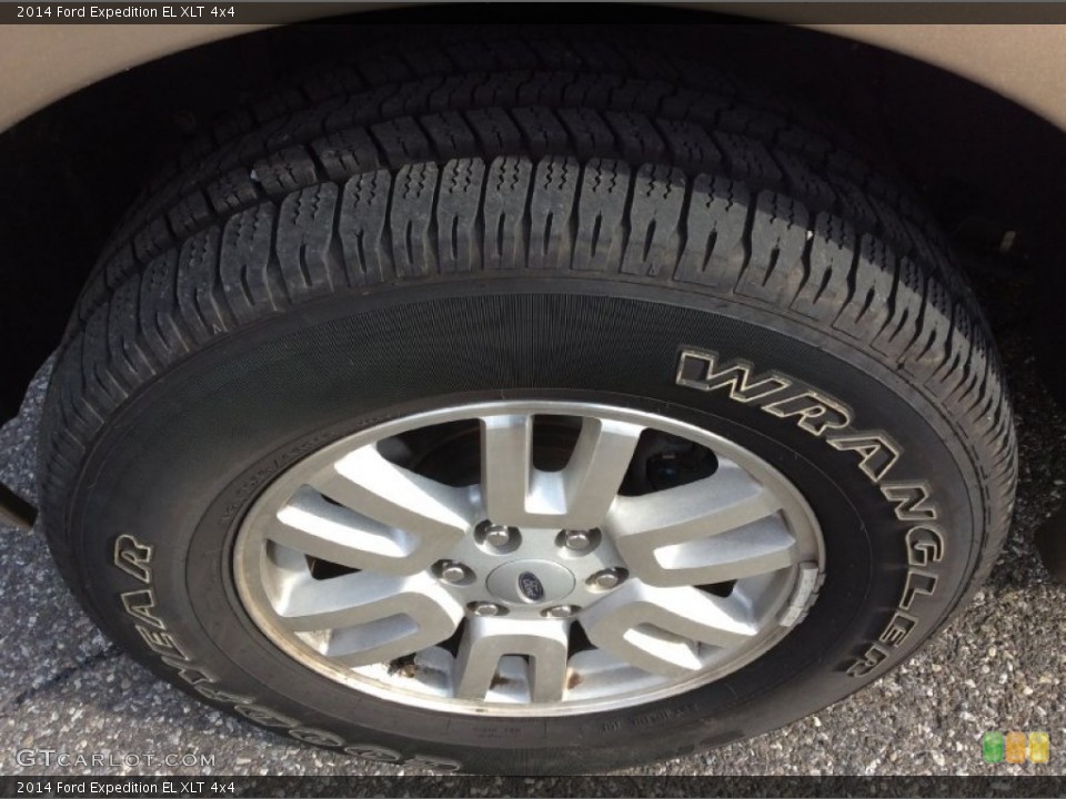 2014 Ford Expedition EL XLT 4x4 Wheel and Tire Photo #100313799