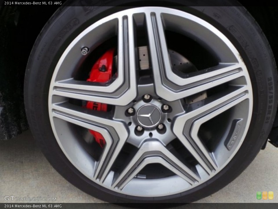 2014 Mercedes-Benz ML 63 AMG Wheel and Tire Photo #100319118