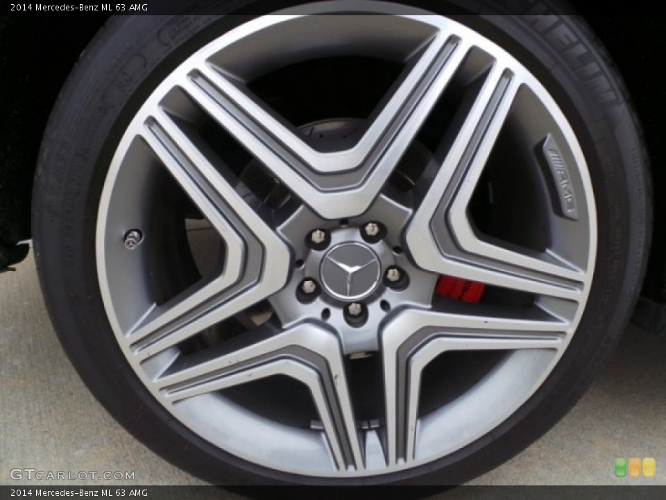 2014 Mercedes-Benz ML 63 AMG Wheel and Tire Photo #100319127
