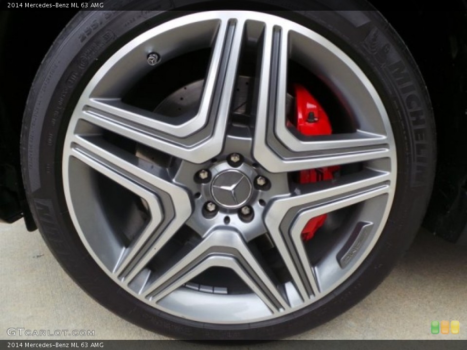 2014 Mercedes-Benz ML 63 AMG Wheel and Tire Photo #100319163