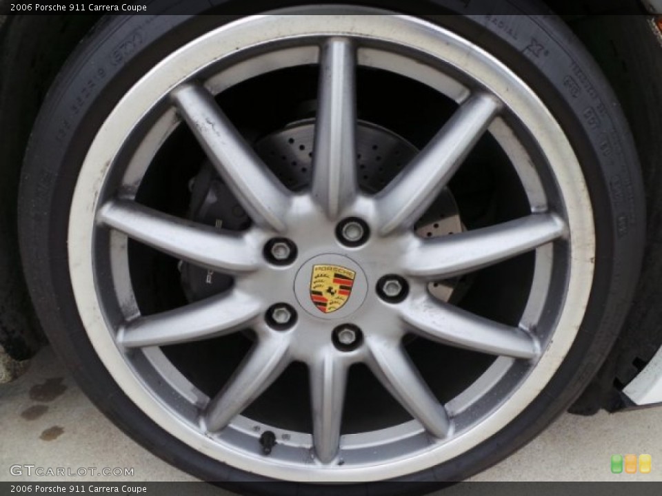 2006 Porsche 911 Carrera Coupe Wheel and Tire Photo #100328945