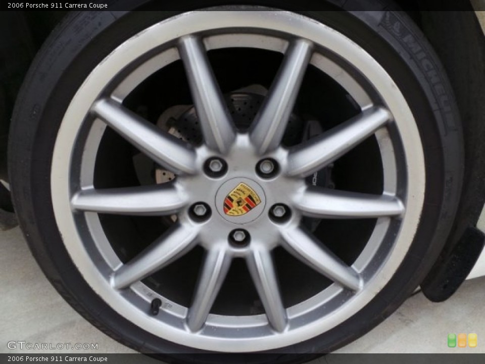 2006 Porsche 911 Carrera Coupe Wheel and Tire Photo #100328969