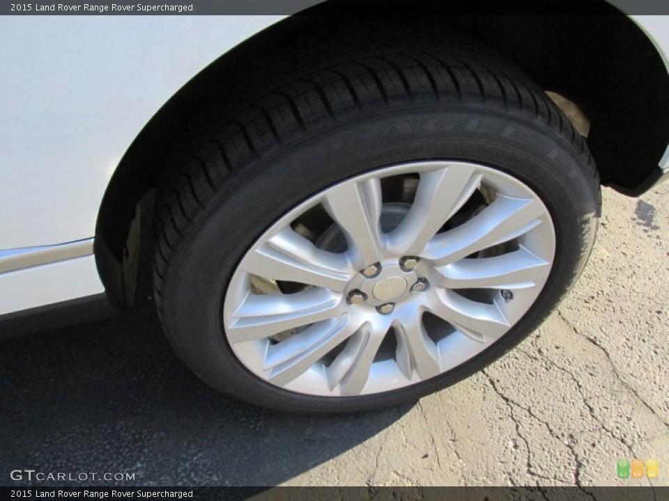 2015 Land Rover Range Rover Supercharged Wheel and Tire Photo #100339433