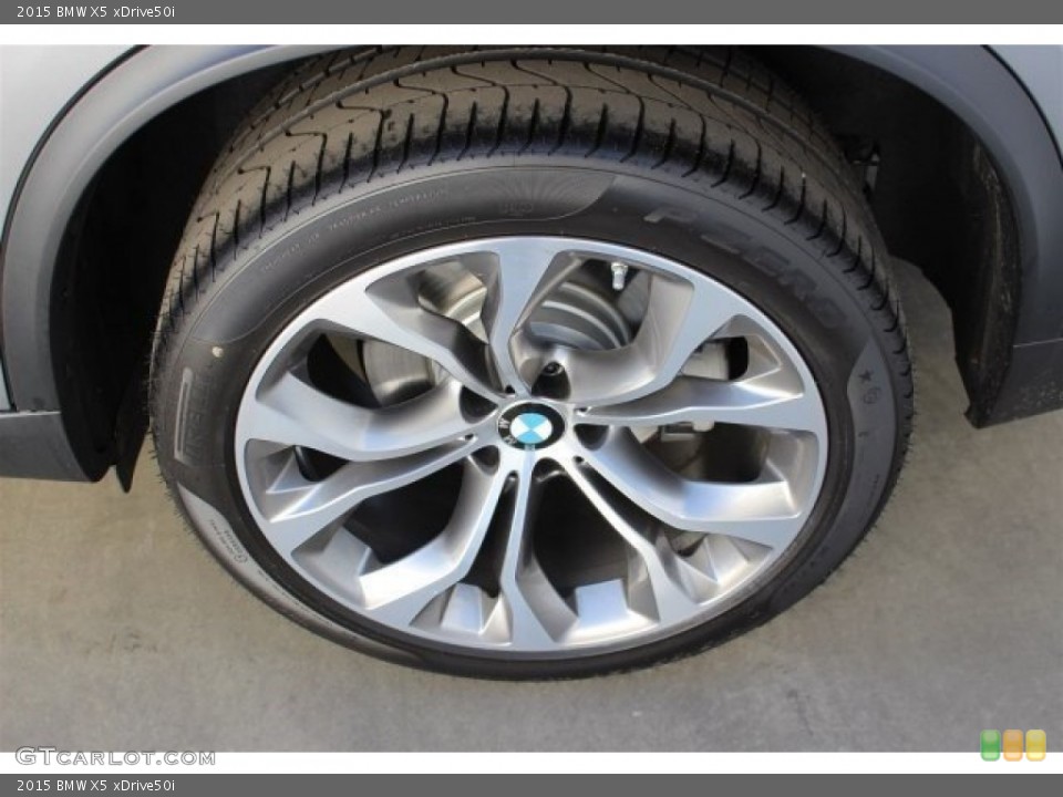 2015 BMW X5 xDrive50i Wheel and Tire Photo #100389203