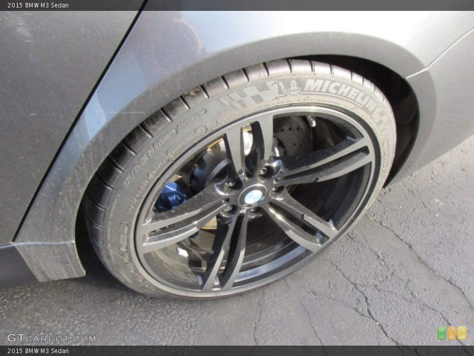 2015 BMW M3 Sedan Wheel and Tire Photo #100403393
