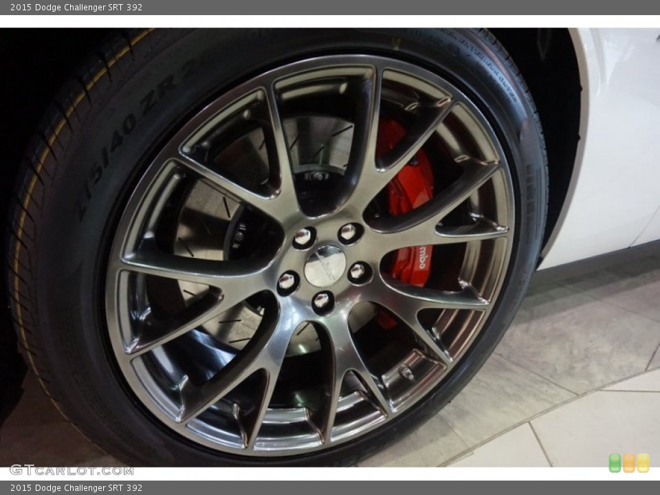 2015 Dodge Challenger SRT 392 Wheel and Tire Photo #100420919