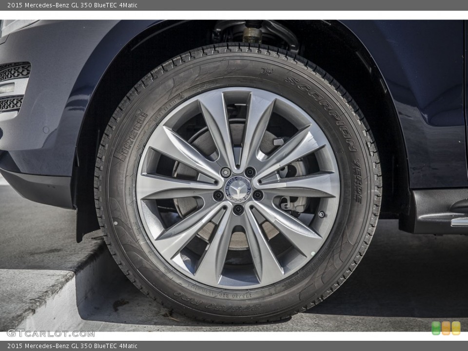 2015 Mercedes-Benz GL 350 BlueTEC 4Matic Wheel and Tire Photo #100430669