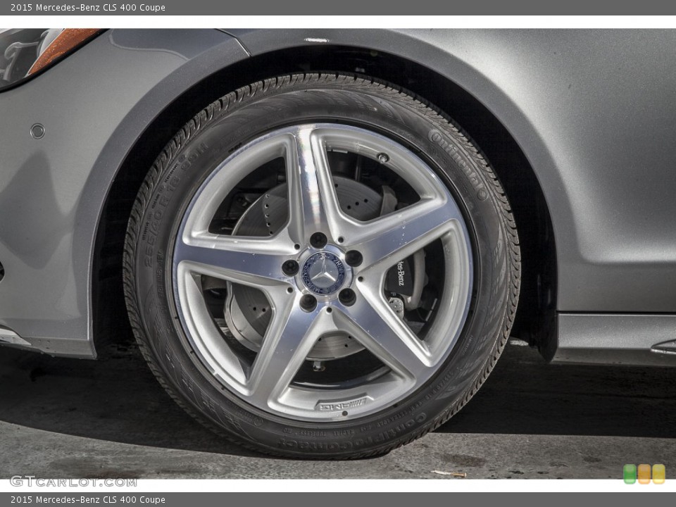 2015 Mercedes-Benz CLS 400 Coupe Wheel and Tire Photo #100432505
