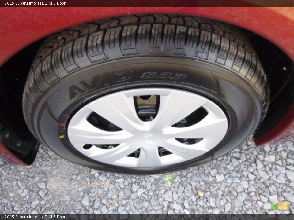 2015 Subaru Impreza 2.0i 5 Door Wheel and Tire Photo #100433969
