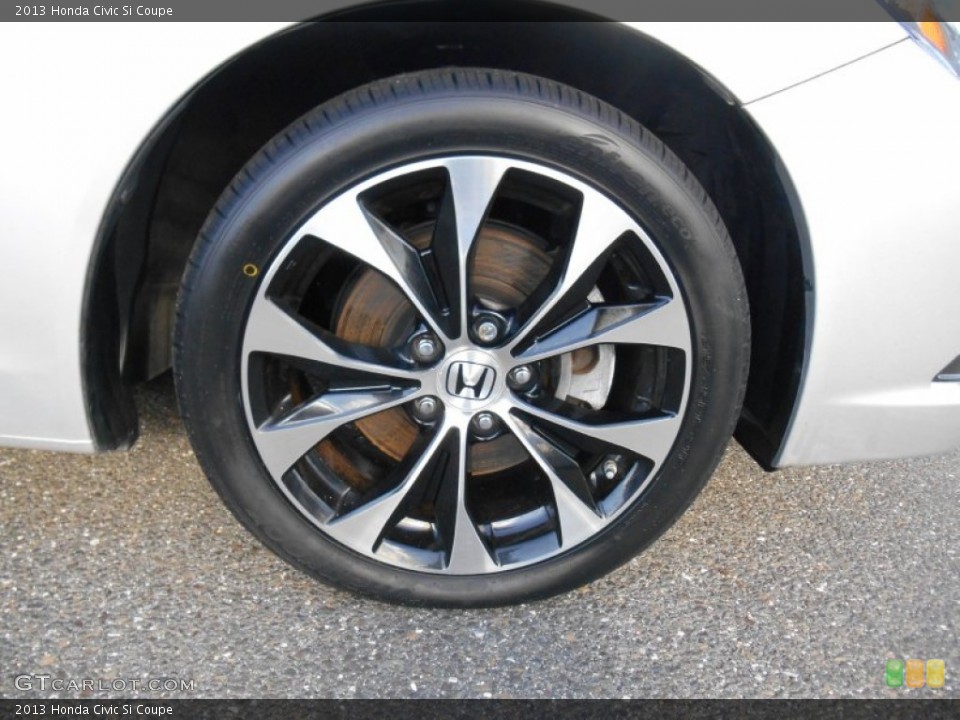 2013 Honda Civic Si Coupe Wheel and Tire Photo #100456700