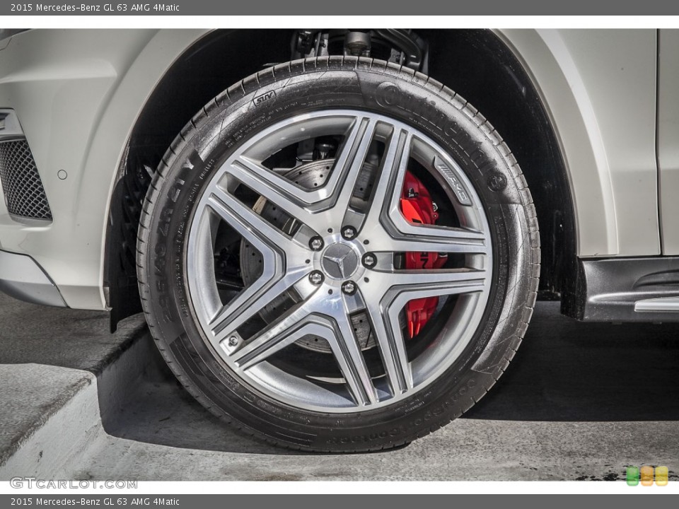 2015 Mercedes-Benz GL 63 AMG 4Matic Wheel and Tire Photo #100469883