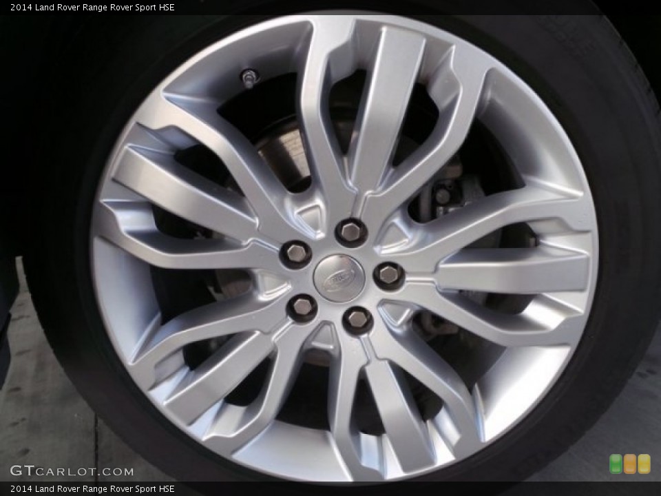2014 Land Rover Range Rover Sport HSE Wheel and Tire Photo #100480131