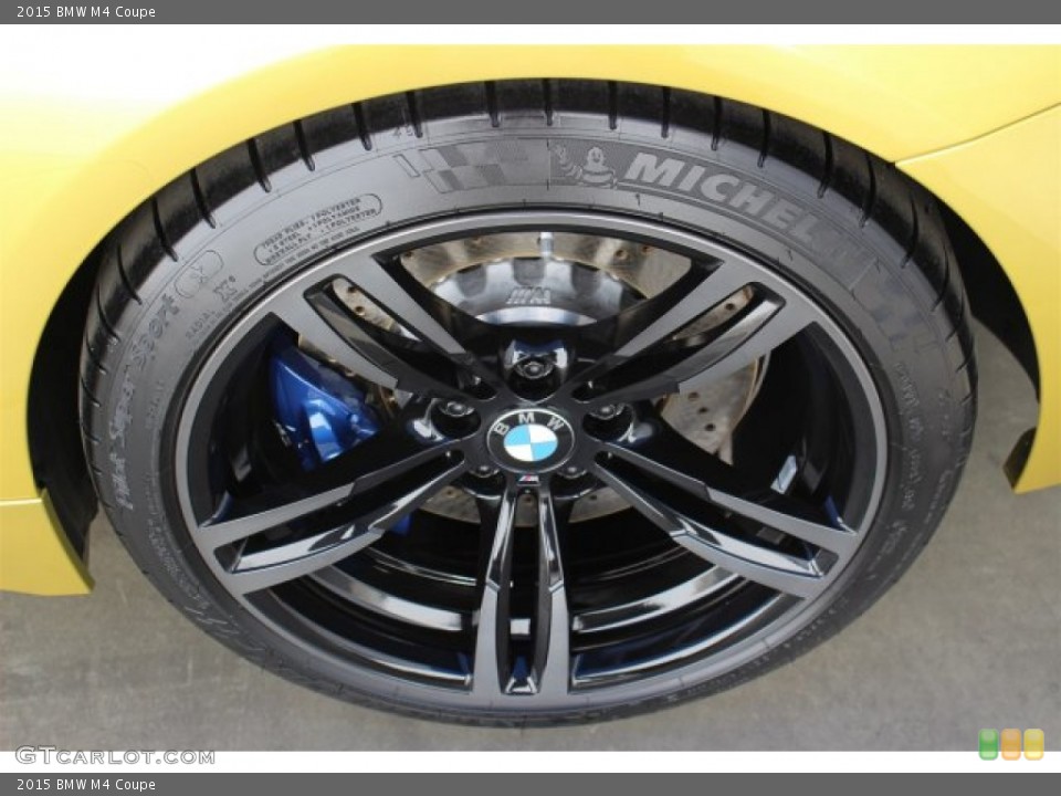2015 BMW M4 Coupe Wheel and Tire Photo #100491528