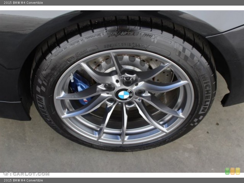 2015 BMW M4 Convertible Wheel and Tire Photo #100491699