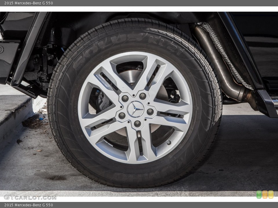2015 Mercedes-Benz G 550 Wheel and Tire Photo #100498200