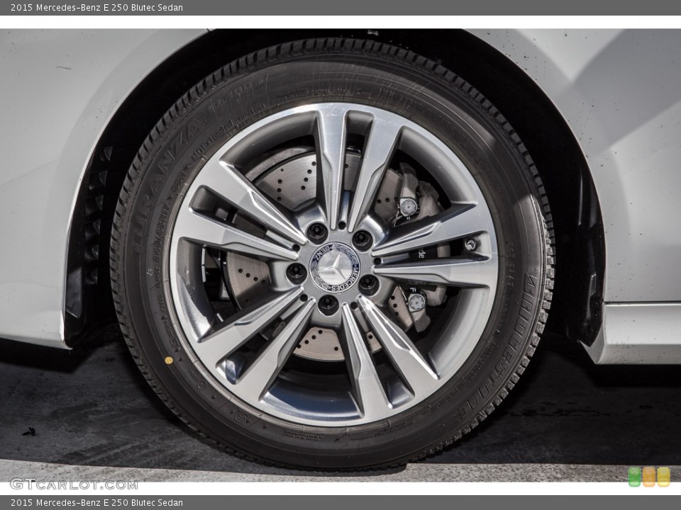 2015 Mercedes-Benz E 250 Blutec Sedan Wheel and Tire Photo #100501823