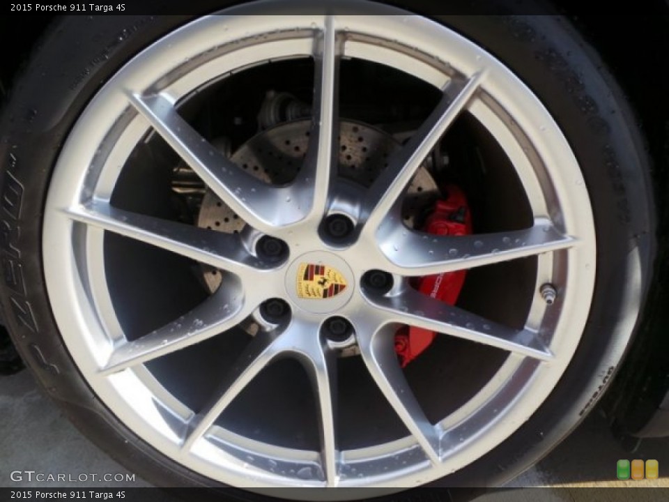 2015 Porsche 911 Targa 4S Wheel and Tire Photo #100504026