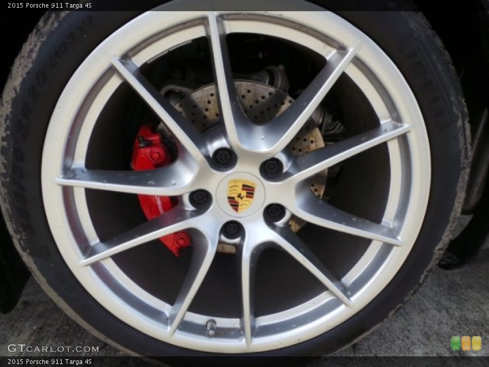 2015 Porsche 911 Targa 4S Wheel and Tire Photo #100504050