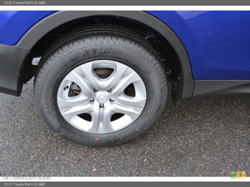 2015 Toyota RAV4 LE AWD Wheel and Tire Photo #100515210