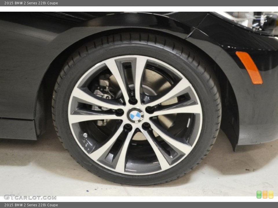 2015 BMW 2 Series 228i Coupe Wheel and Tire Photo #100518463