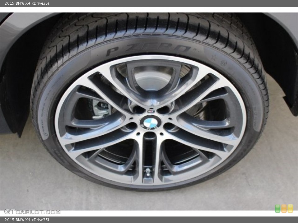 2015 BMW X4 xDrive35i Wheel and Tire Photo #100558604