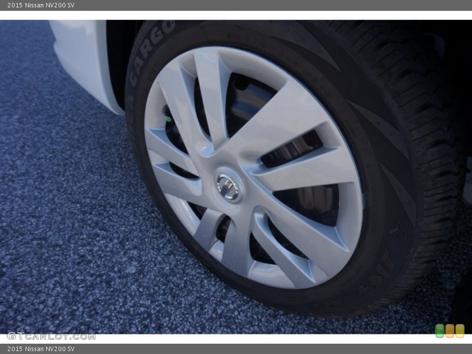 2015 Nissan NV200 SV Wheel and Tire Photo #100591736