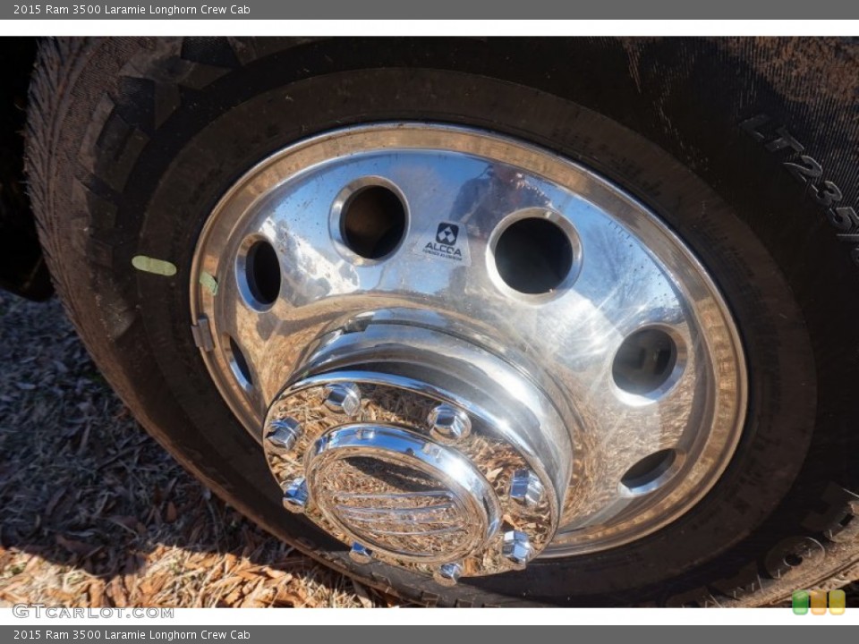 2015 Ram 3500 Laramie Longhorn Crew Cab Wheel and Tire Photo #100594391