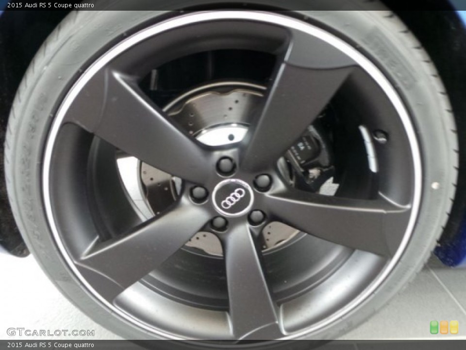 2015 Audi RS 5 Coupe quattro Wheel and Tire Photo #100597739