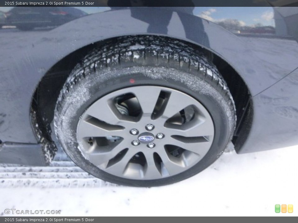2015 Subaru Impreza 2.0i Sport Premium 5 Door Wheel and Tire Photo #100616679
