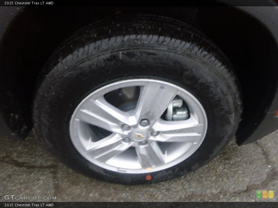2015 Chevrolet Trax LT AWD Wheel and Tire Photo #100630588